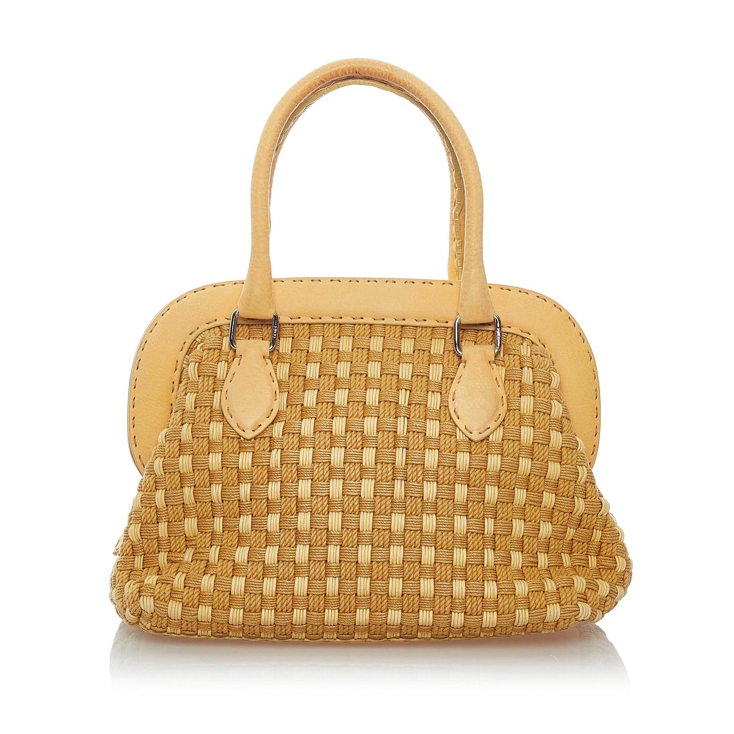 Luxury FendiSelleria Leather Handbag (SHG-30633)