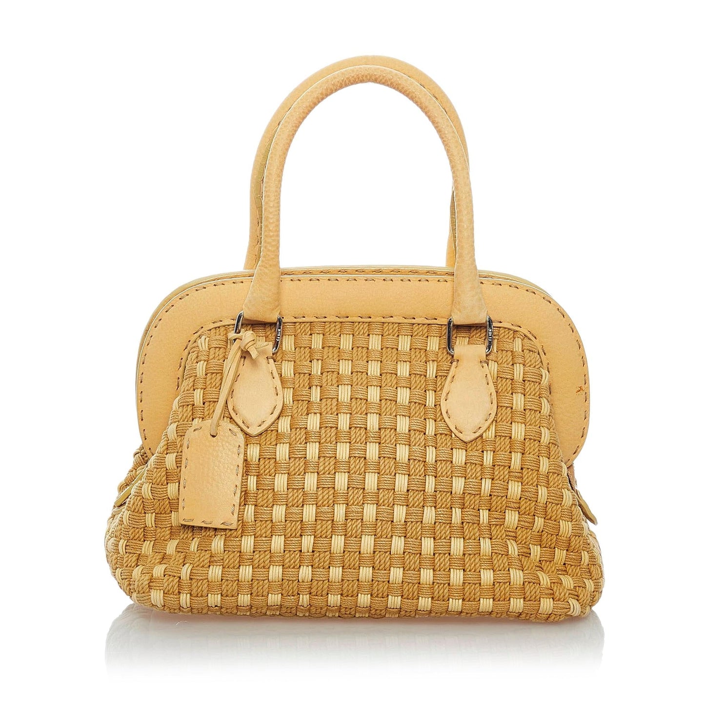 Luxury FendiSelleria Leather Handbag (SHG-30633)