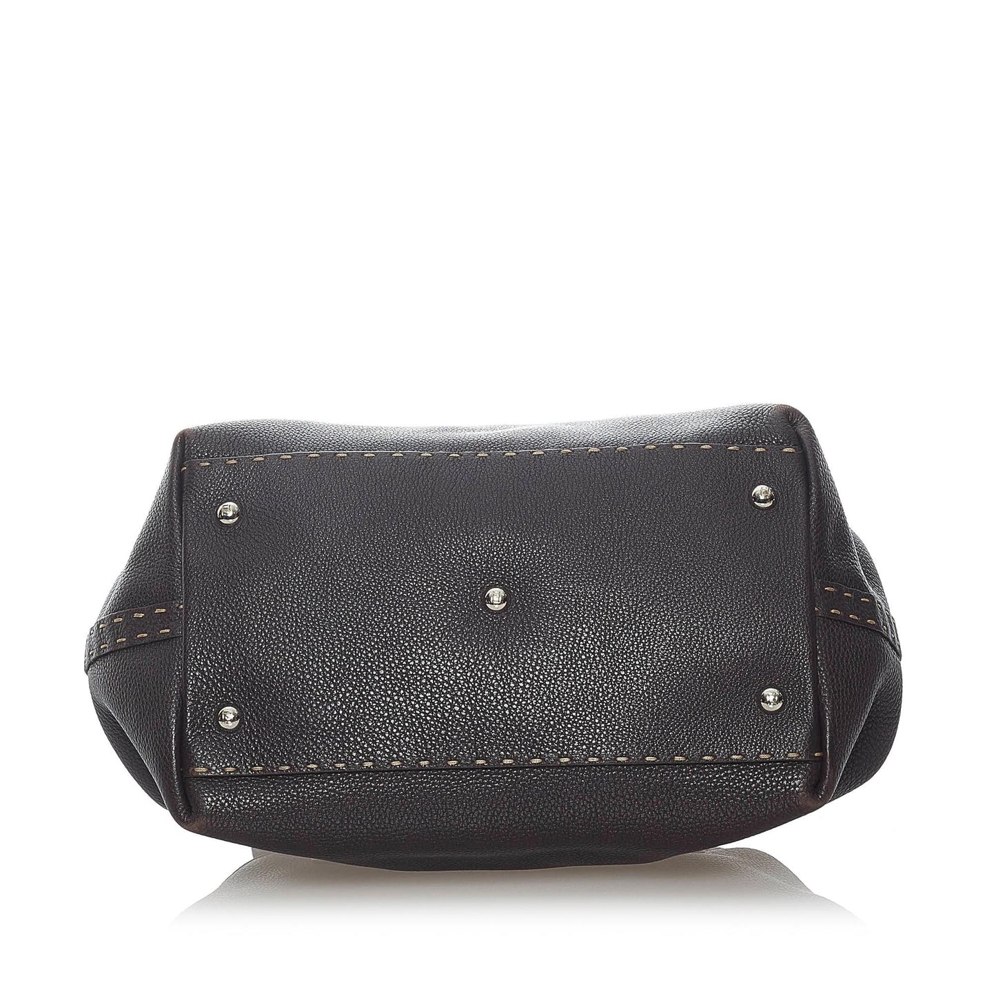 Luxury FendiSelleria Leather Handbag (SHG-30990)