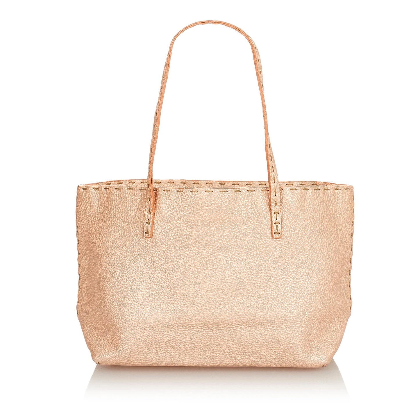 Luxury FendiSelleria Leather Handbag (SHG-31922)