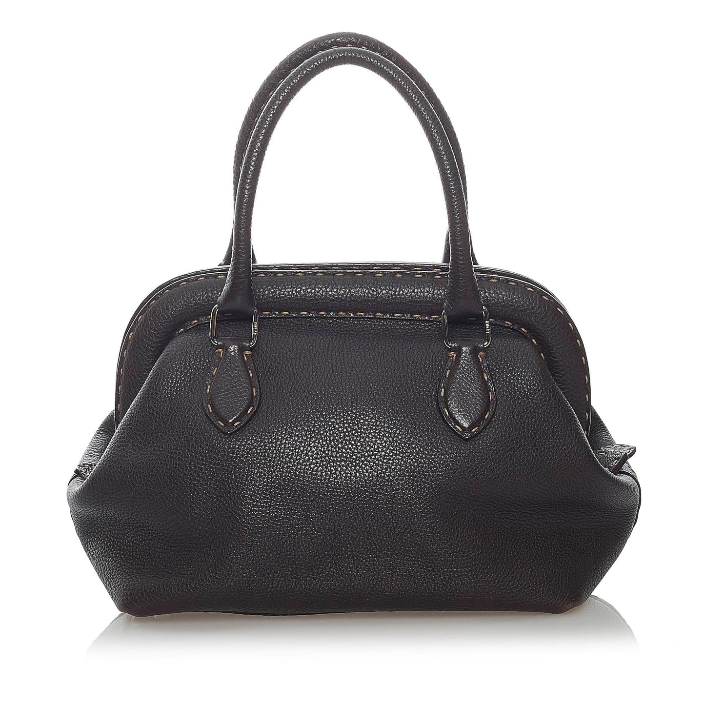 Luxury FendiSelleria Leather Handbag (SHG-37198)