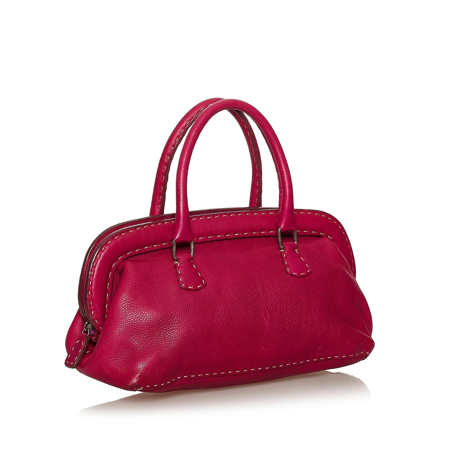 Luxury FendiSelleria Leather Handbag (SHG-ljwxiR)