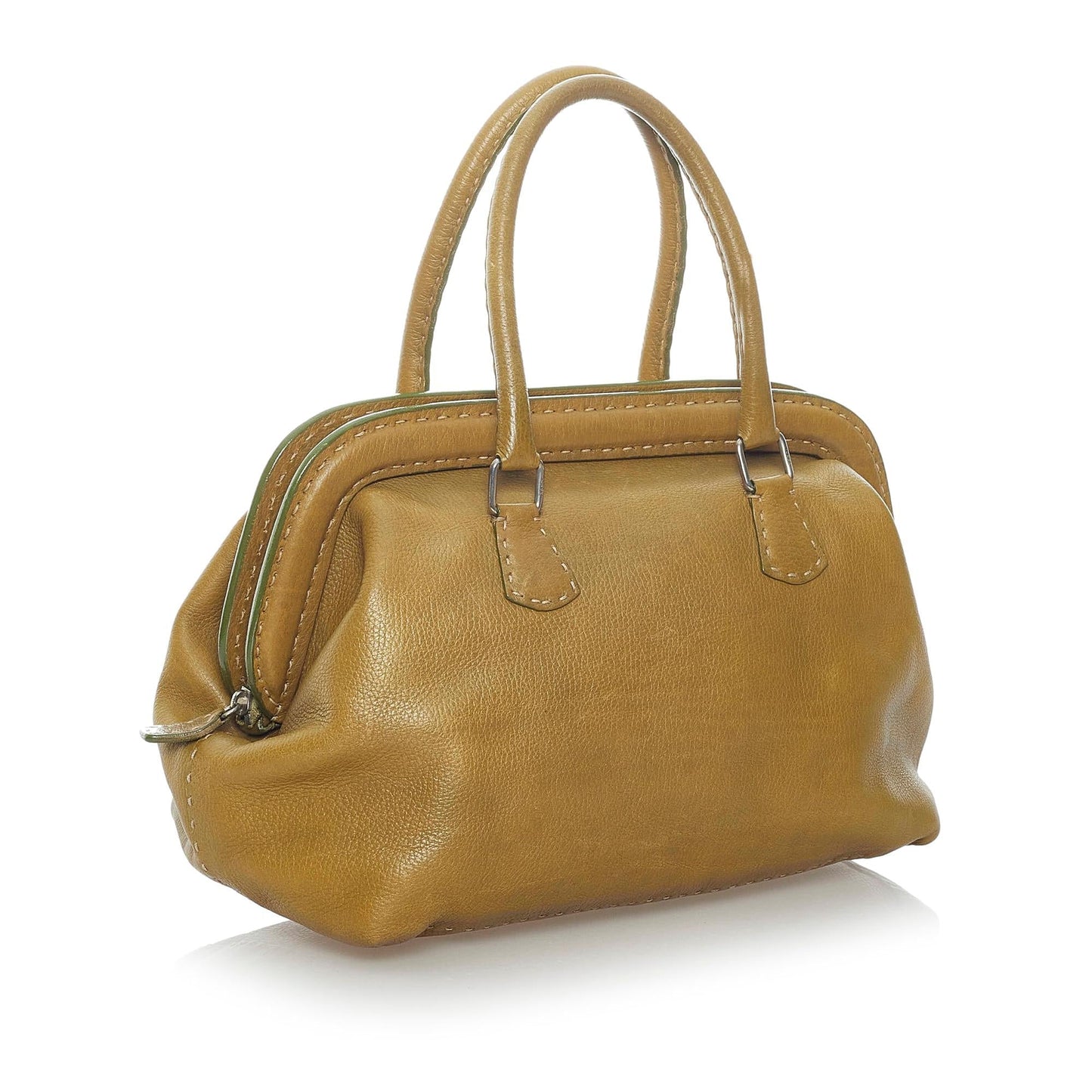 Luxury FendiSelleria Leather Handbag (SHG-WiKBXQ)