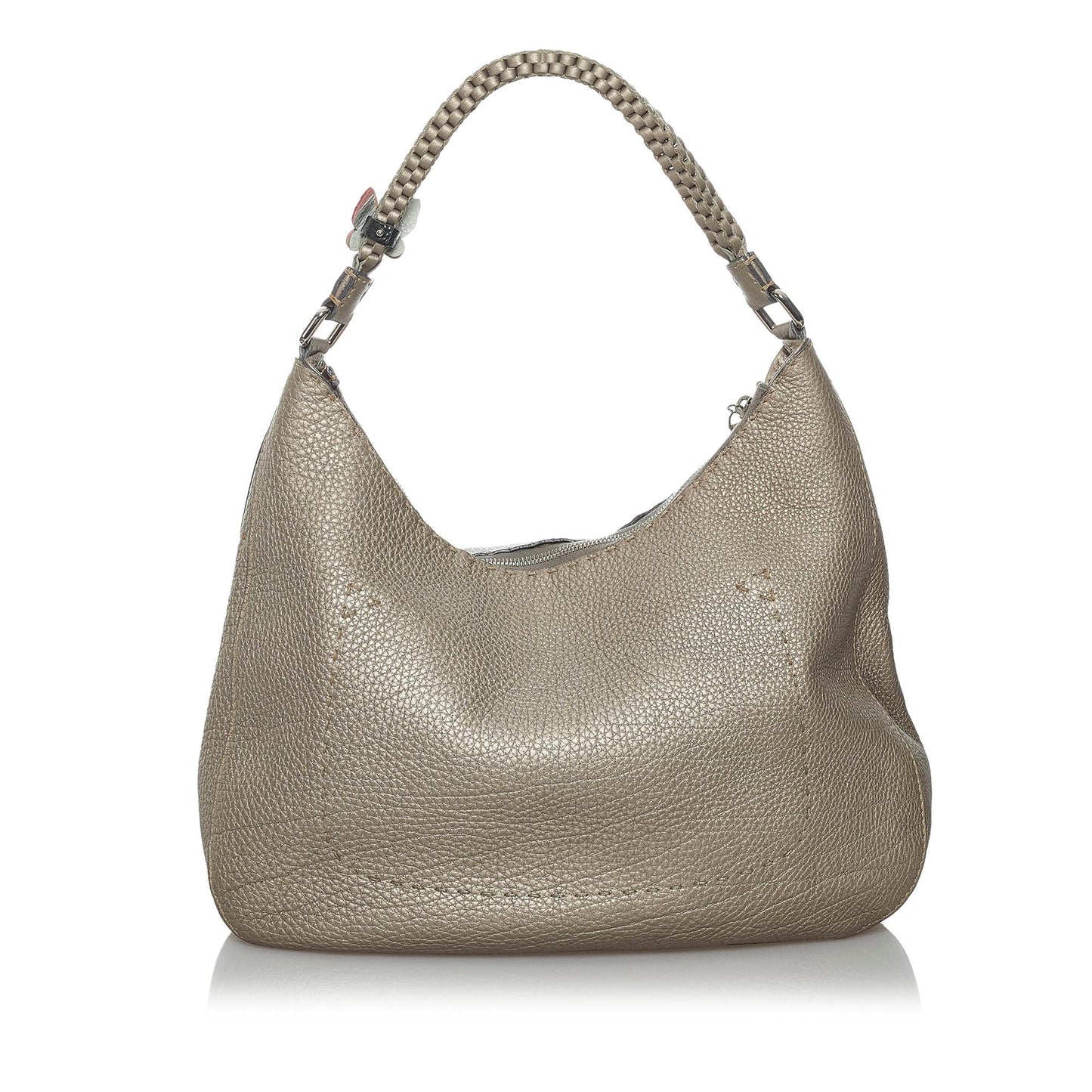 Luxury FendiSelleria Leather Hobo Bag (SHG-33738)