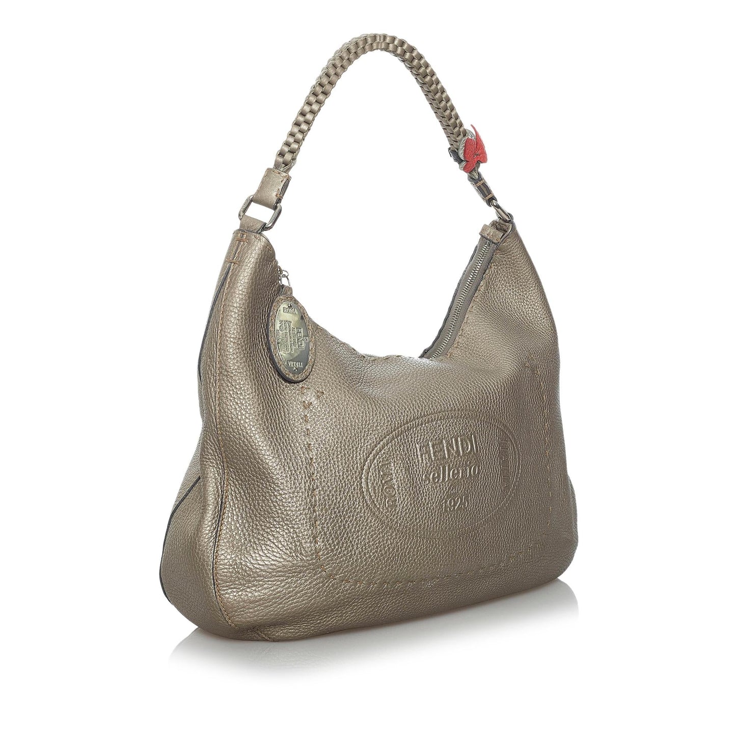 Luxury FendiSelleria Leather Hobo Bag (SHG-33738)