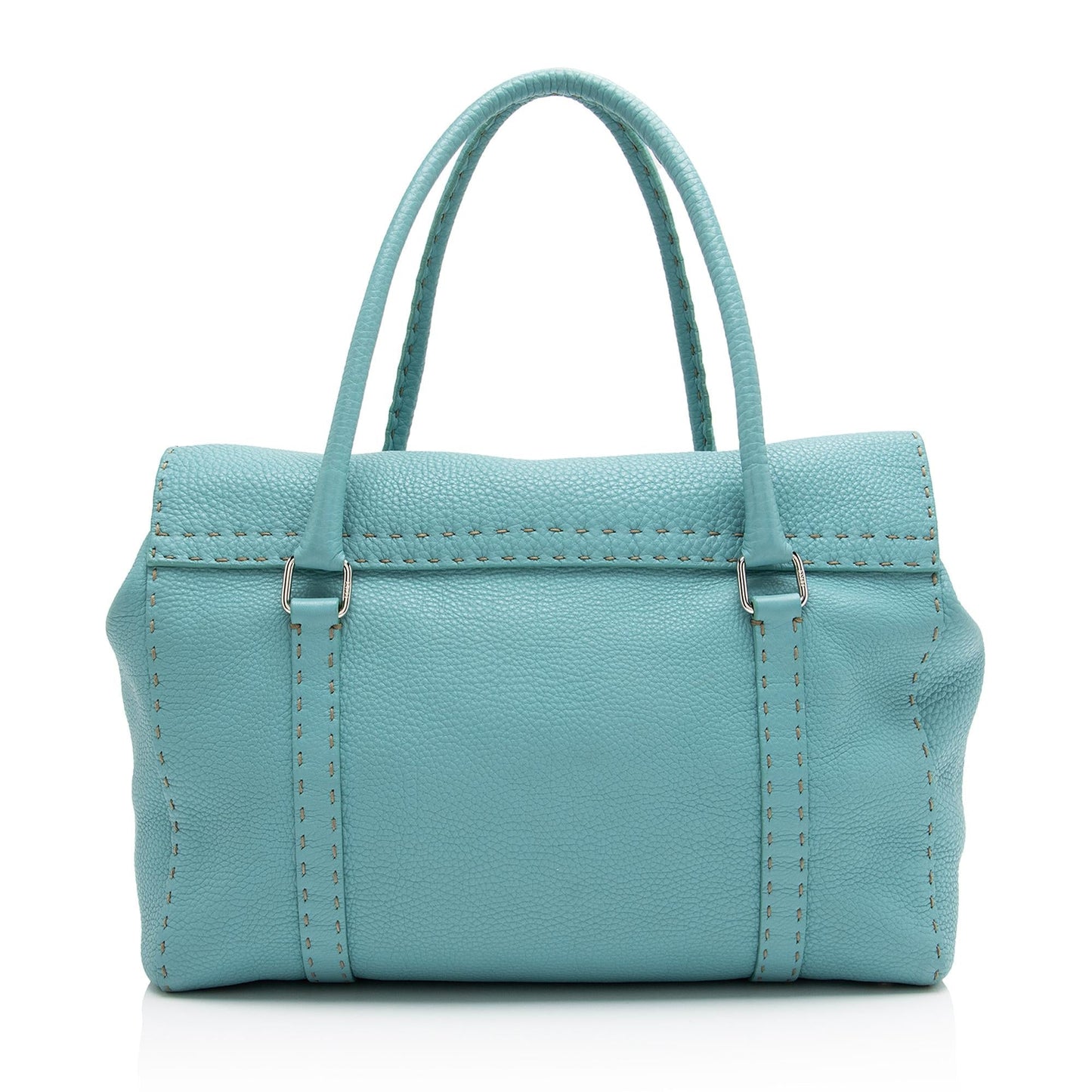 Luxury FendiLeather Selleria Linda Large Satchel (SHF-1fEOnp)