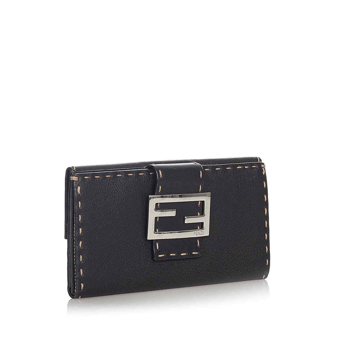 Luxury FendiSelleria Leather Long Wallet (SHG-23841)