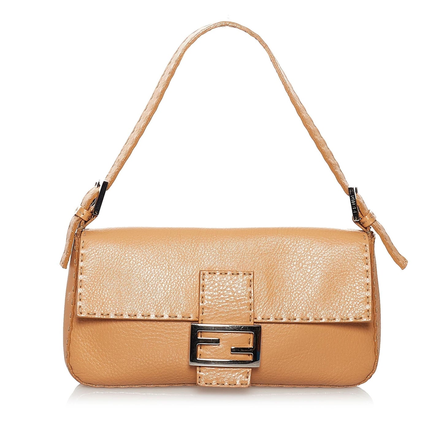 Luxury FendiSelleria Leather Mamma Baguette (SHG-30250)