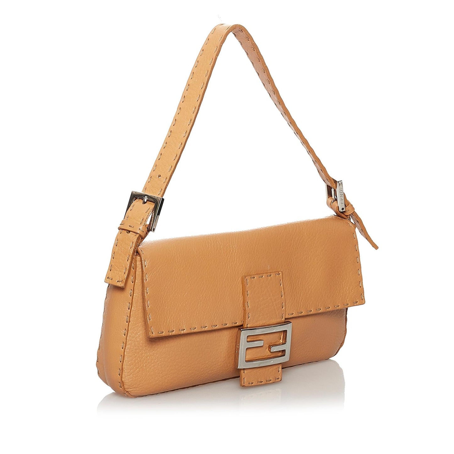 Luxury FendiSelleria Leather Mamma Baguette (SHG-30250)