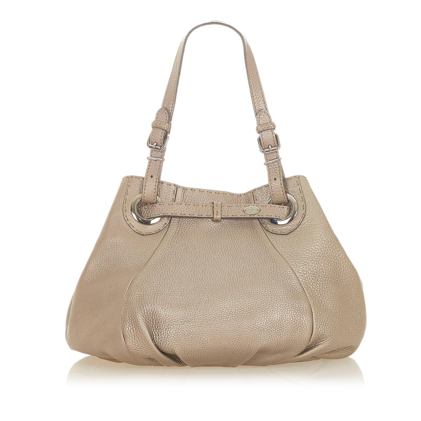 Luxury FendiSelleria Leather Shoulder Bag (SHG-31688)