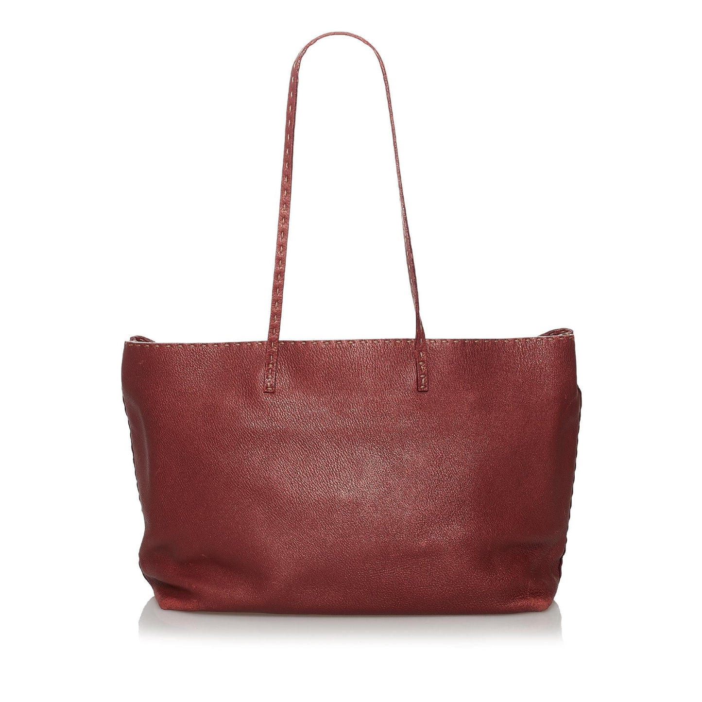 Luxury Fendi Selleria Leather Tote Bag (SHG-29744)