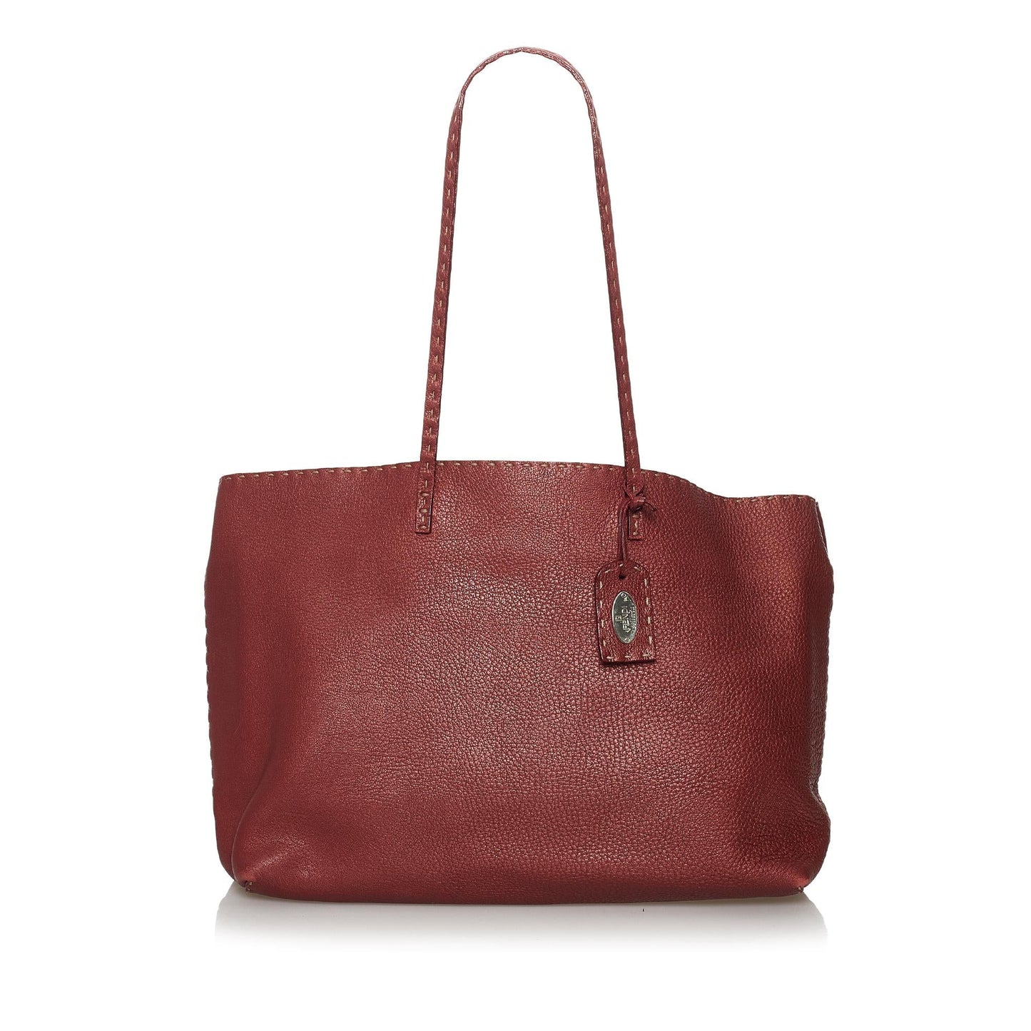 Luxury Fendi Selleria Leather Tote Bag (SHG-29744)