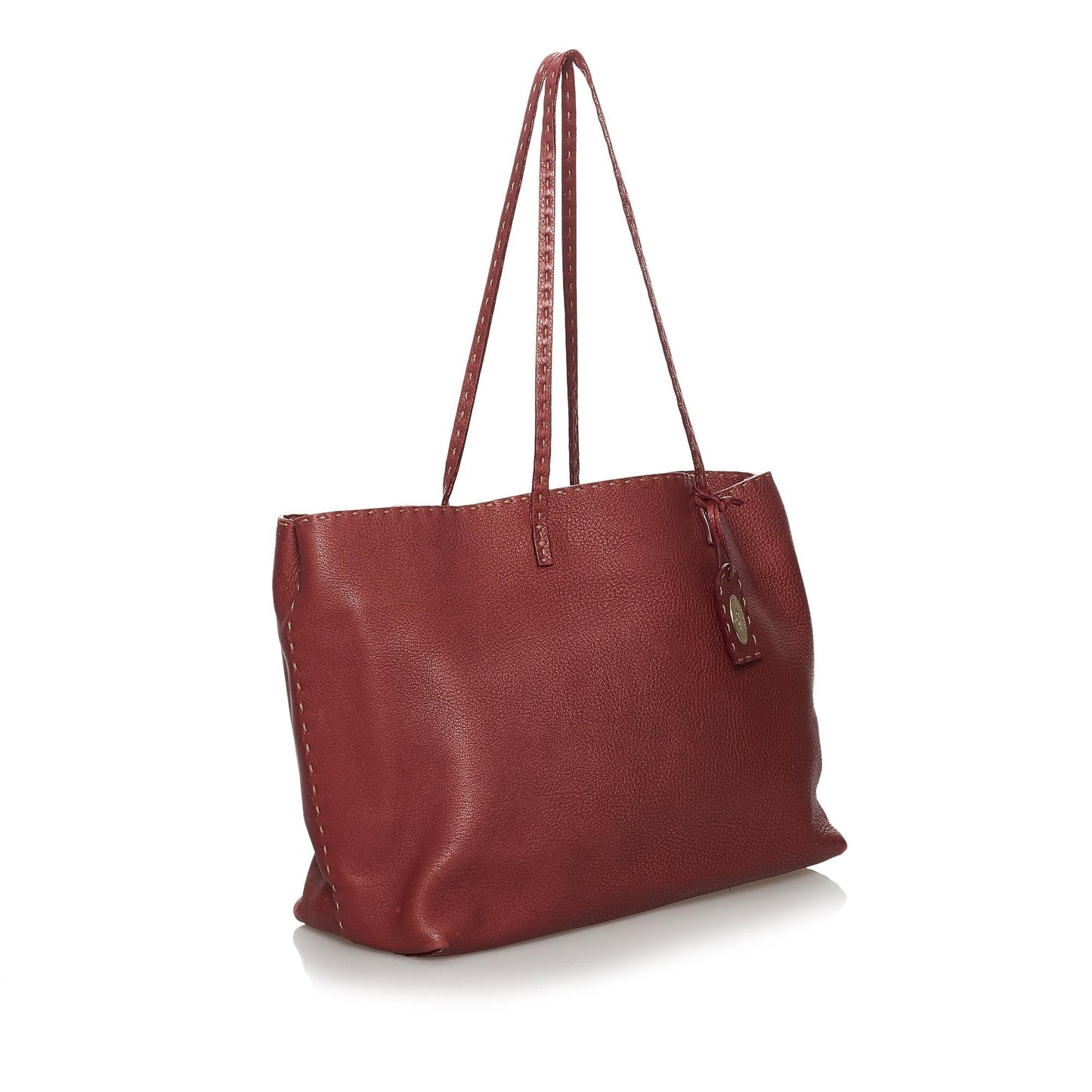 Luxury Fendi Selleria Leather Tote Bag (SHG-29744)