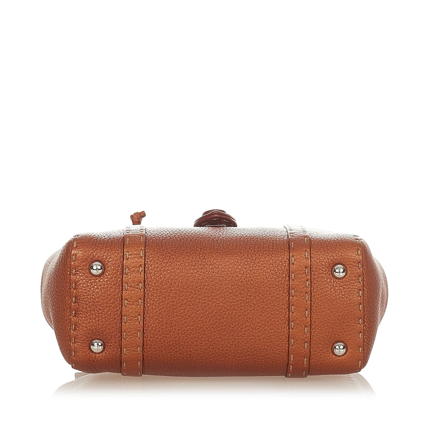Luxury FendiSelleria Linda Leather Handbag (SHG-26196)