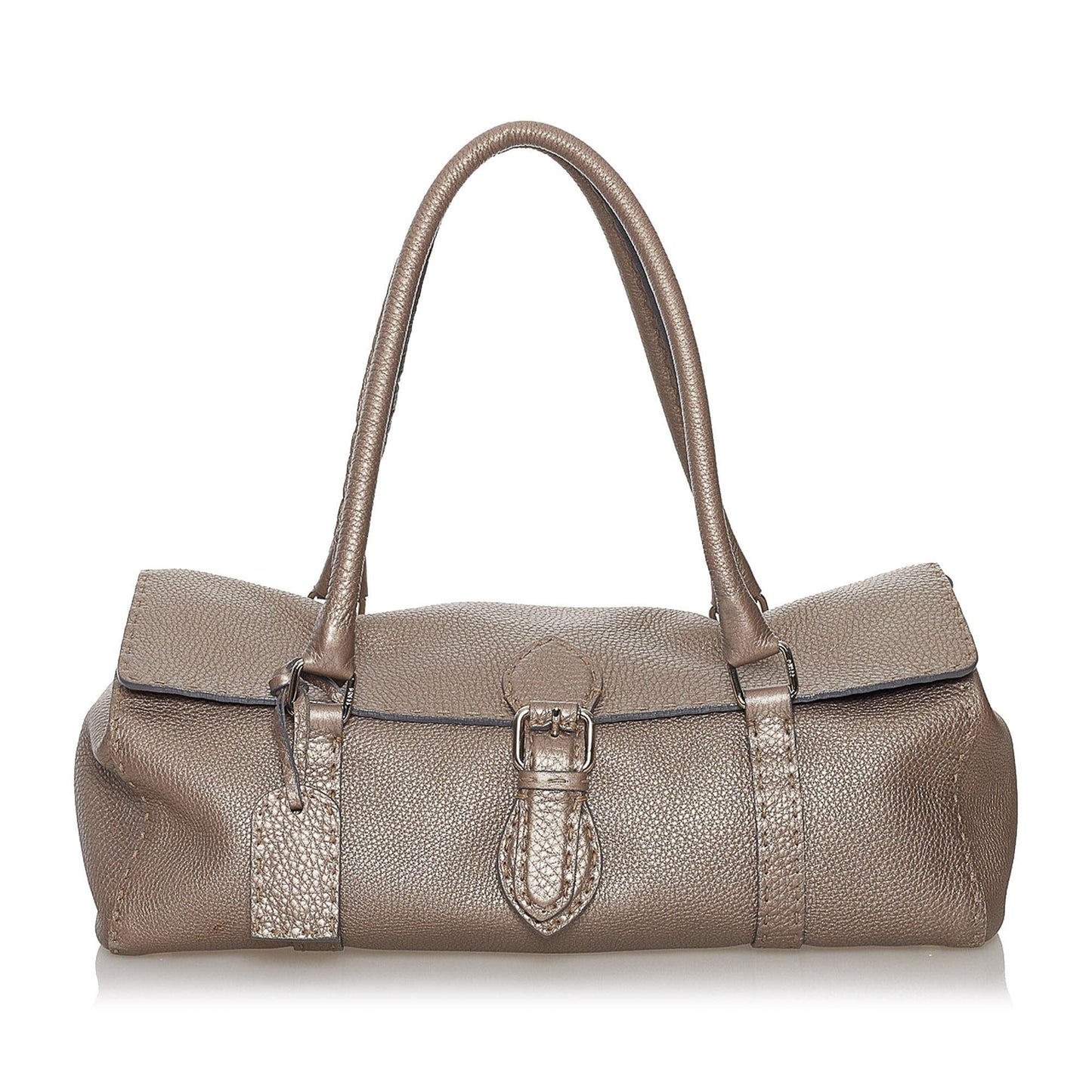 Luxury FendiSelleria Linda Leather Handbag (SHG-33666)