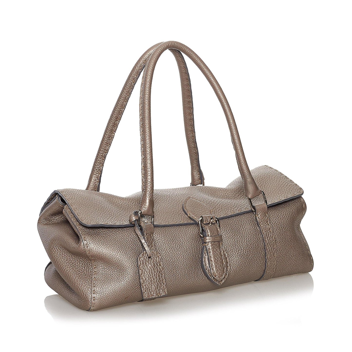 Luxury FendiSelleria Linda Leather Handbag (SHG-33666)