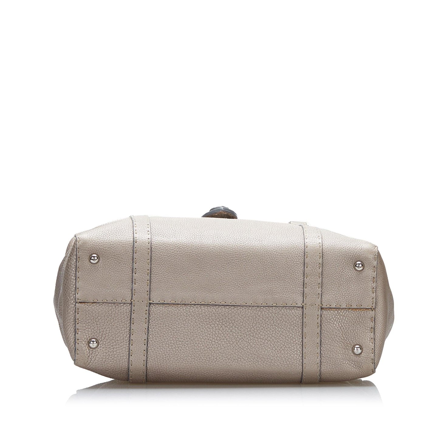 Luxury FendiSelleria Linda Leather Handbag (SHG-uYGmwL)