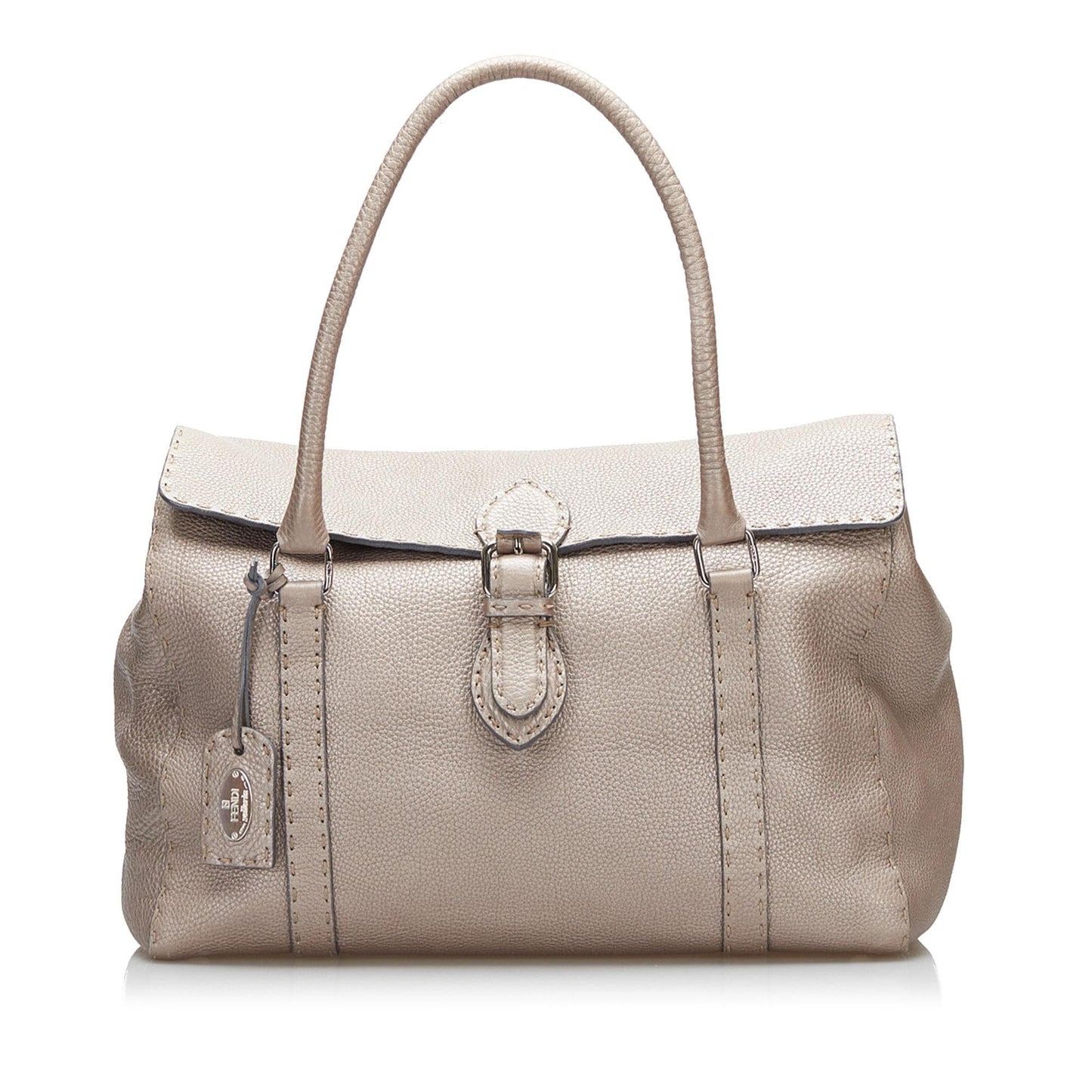 Luxury FendiSelleria Linda Leather Handbag (SHG-uYGmwL)