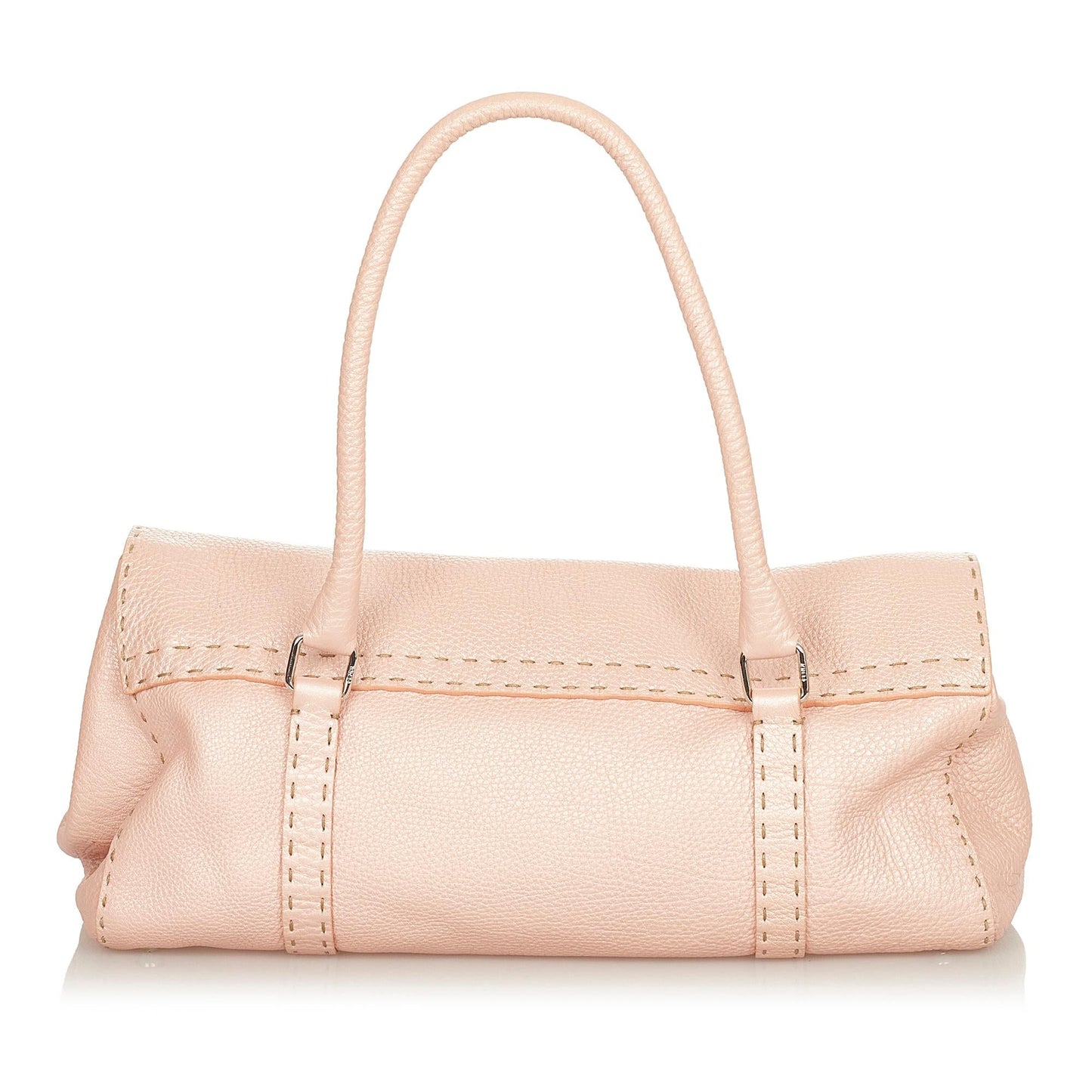 Luxury FendiSelleria Linda Leather Shoulder Bag (SHG-24875)