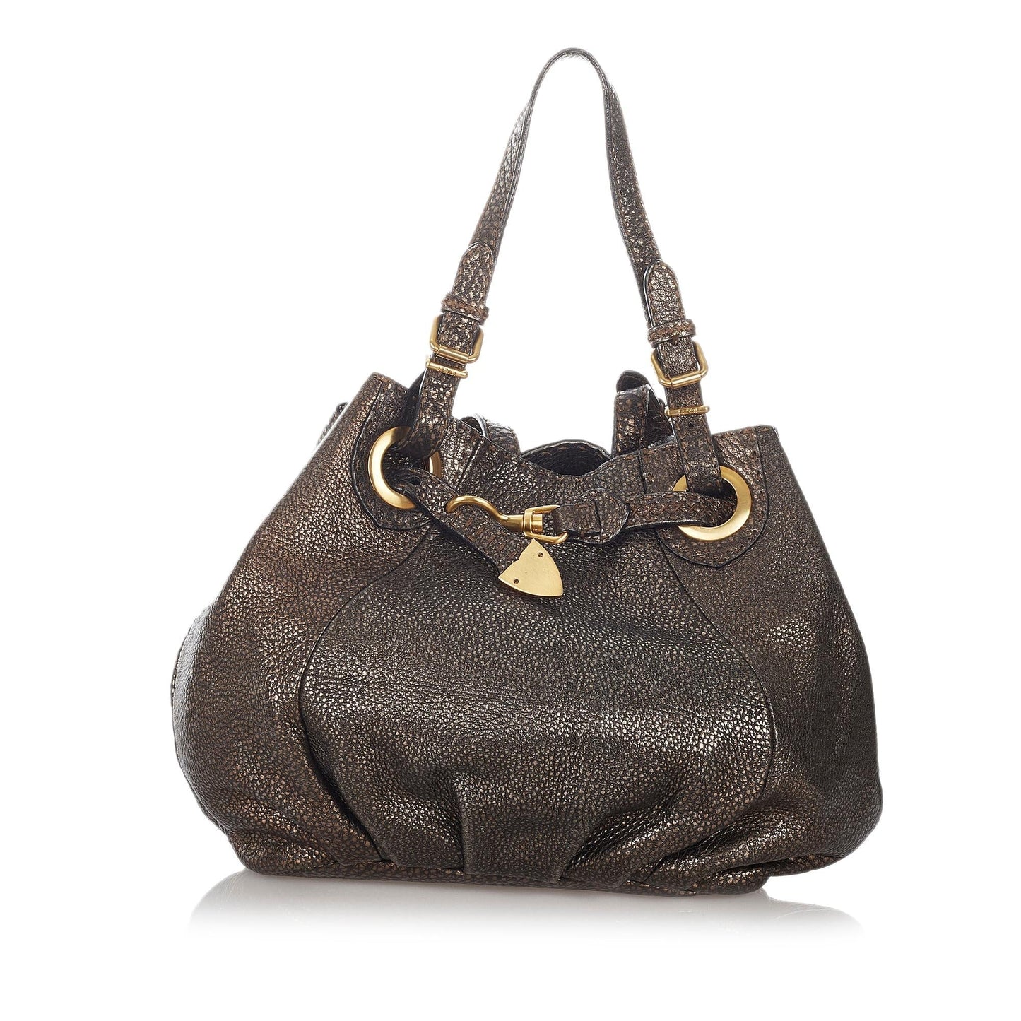 Luxury FendiSelleria Pomodorino Leather Tote Bag (SHG-26888)