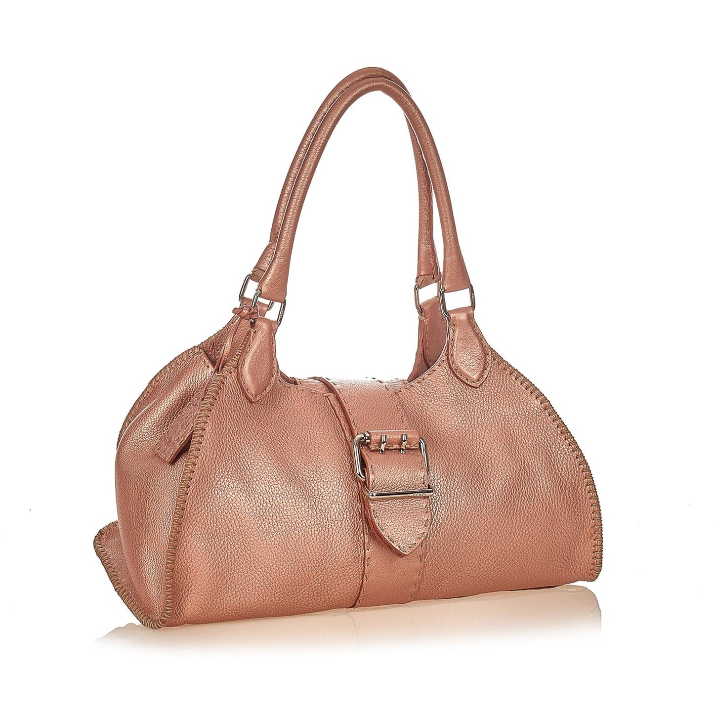 Luxury FendiSelleria Sporty Leather Shoulder Bag (SHG-31796)
