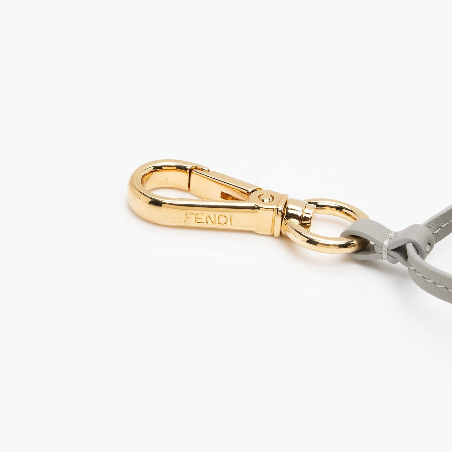 Luxury FendiShearling Pico Baguette Bag Charm (SHF-EeSWMC)