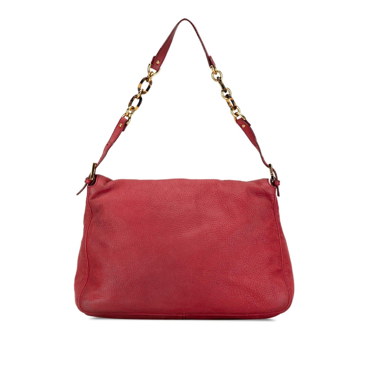 Luxury FendiShimmer Leather Mamma Forever Shoulder Bag (SHG-BIXvt5)