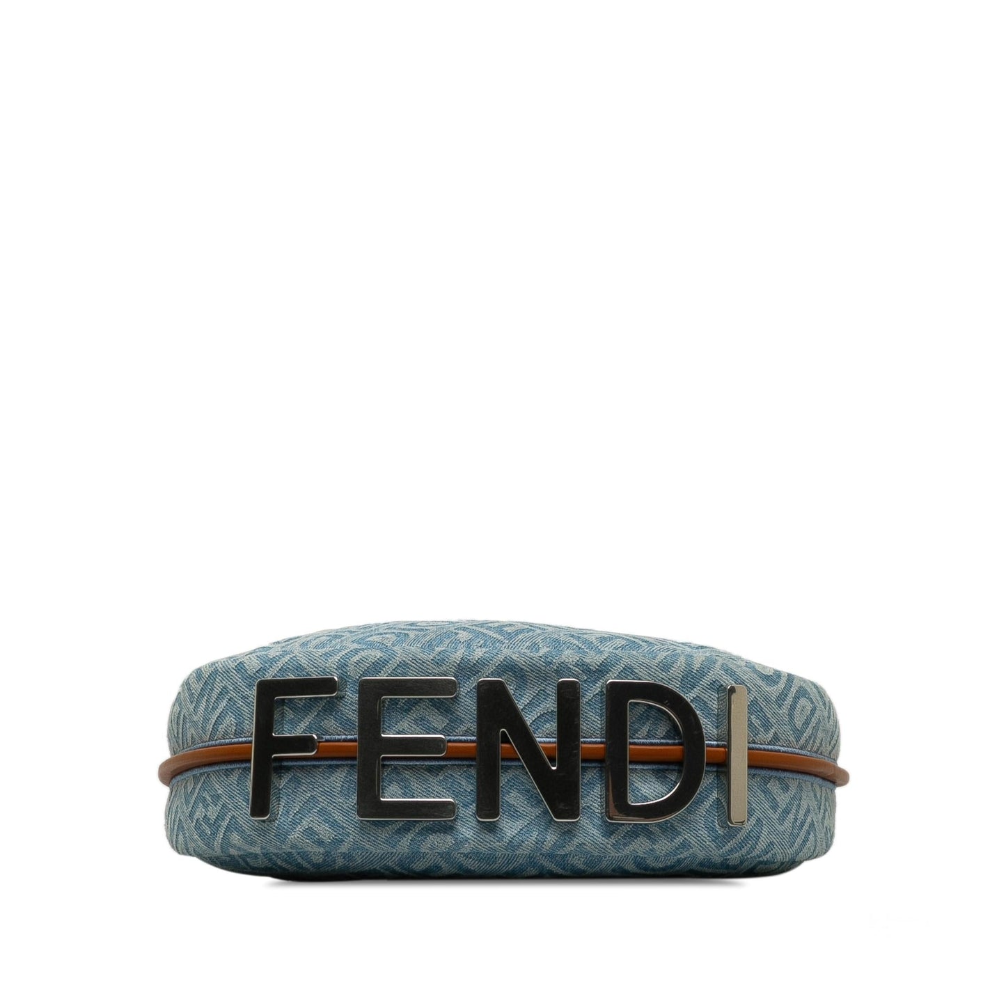 Luxury FendiSmall Denim Zucca Fendigraphy Hobo (SHG-rb2j9e)