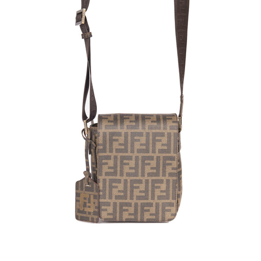 Fendi Small FF Zucca Messenger Bag