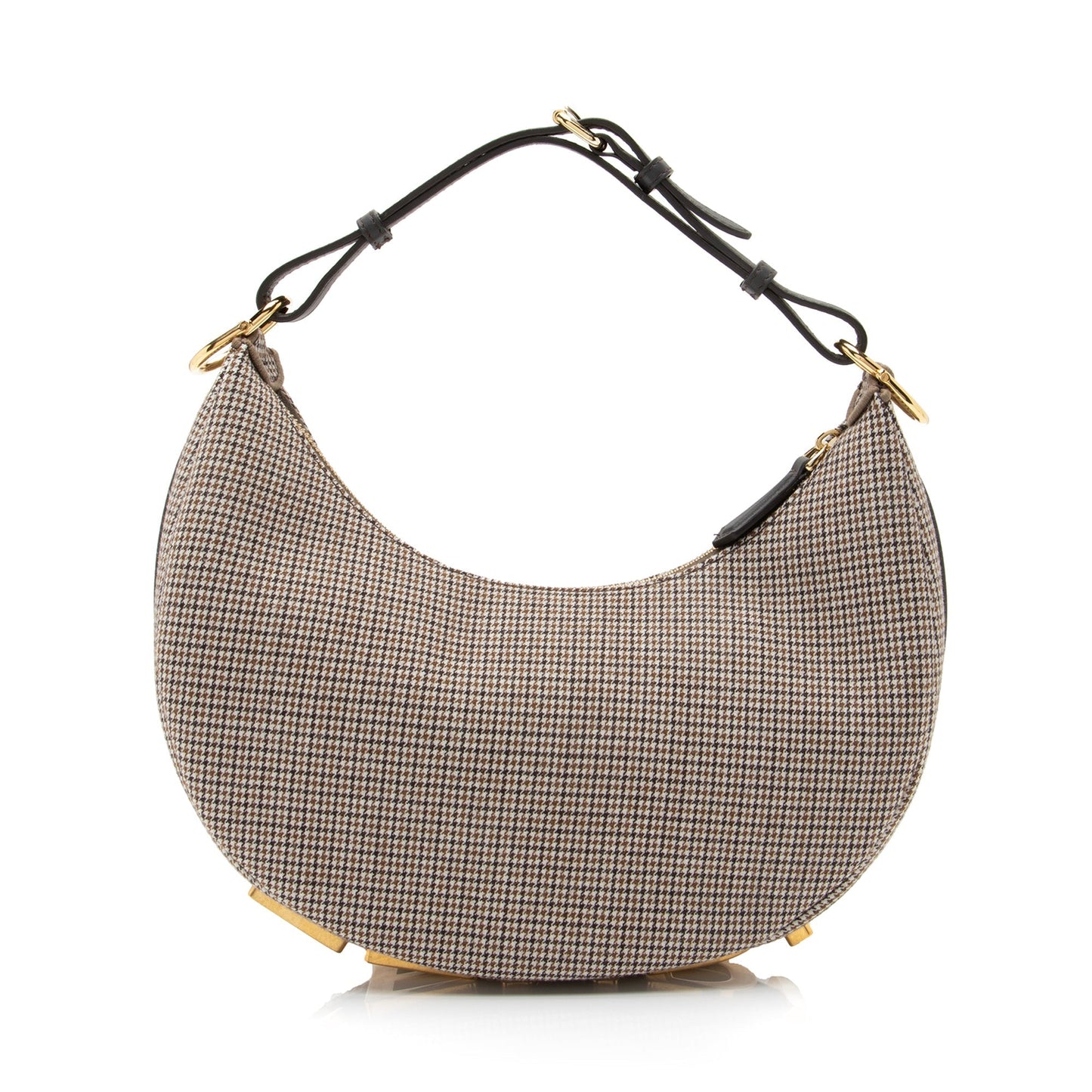 Luxury FendiFabric Small Fendigraphy Charm Hobo (SHF-23488)