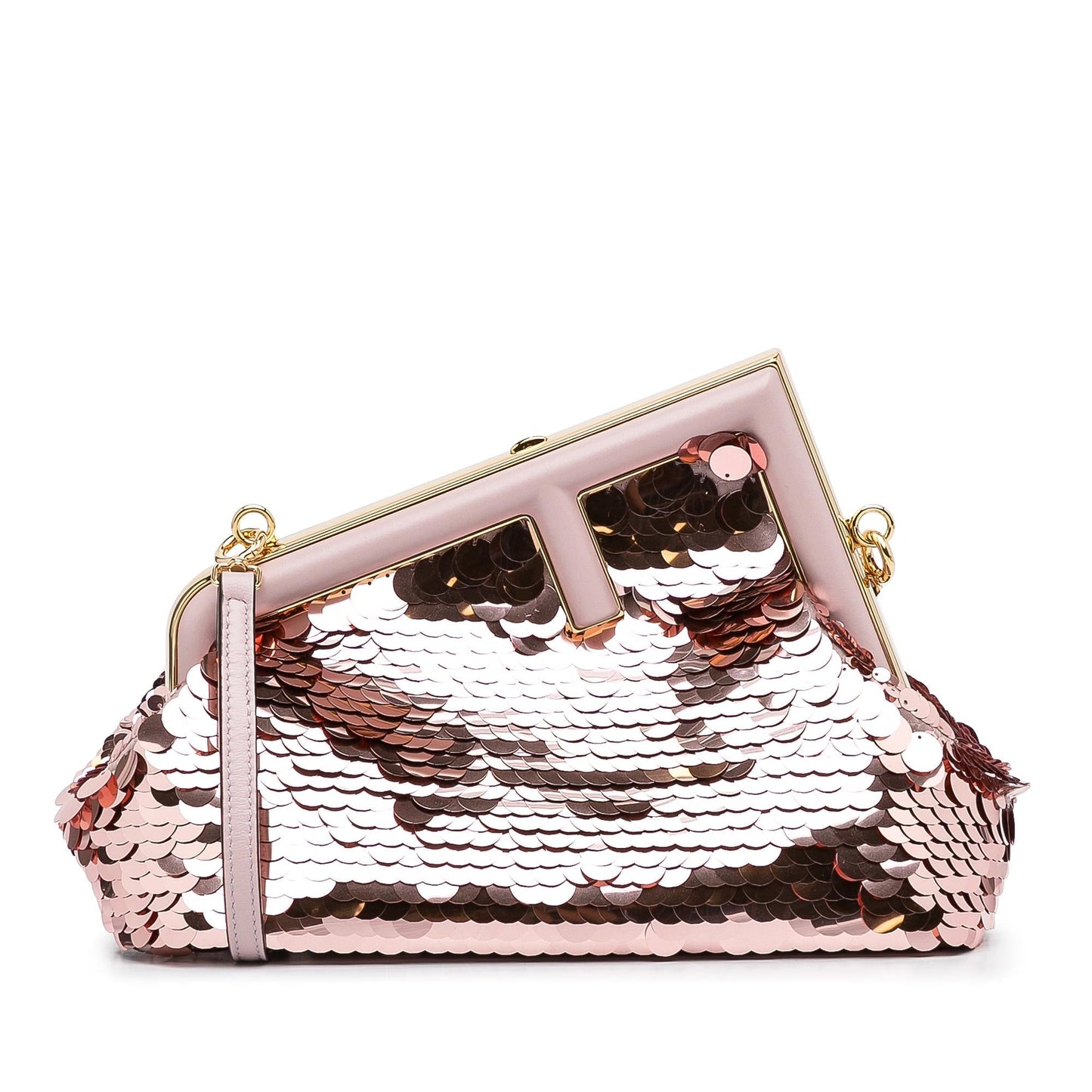 Luxury FendiSmall First Sequin Bag (SHG-BskBFA)