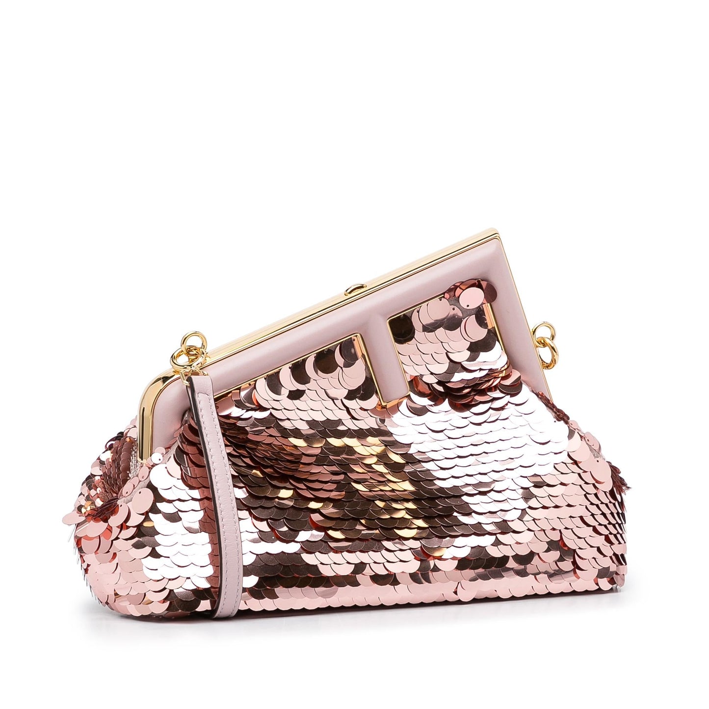 Luxury FendiSmall First Sequin Bag (SHG-BskBFA)