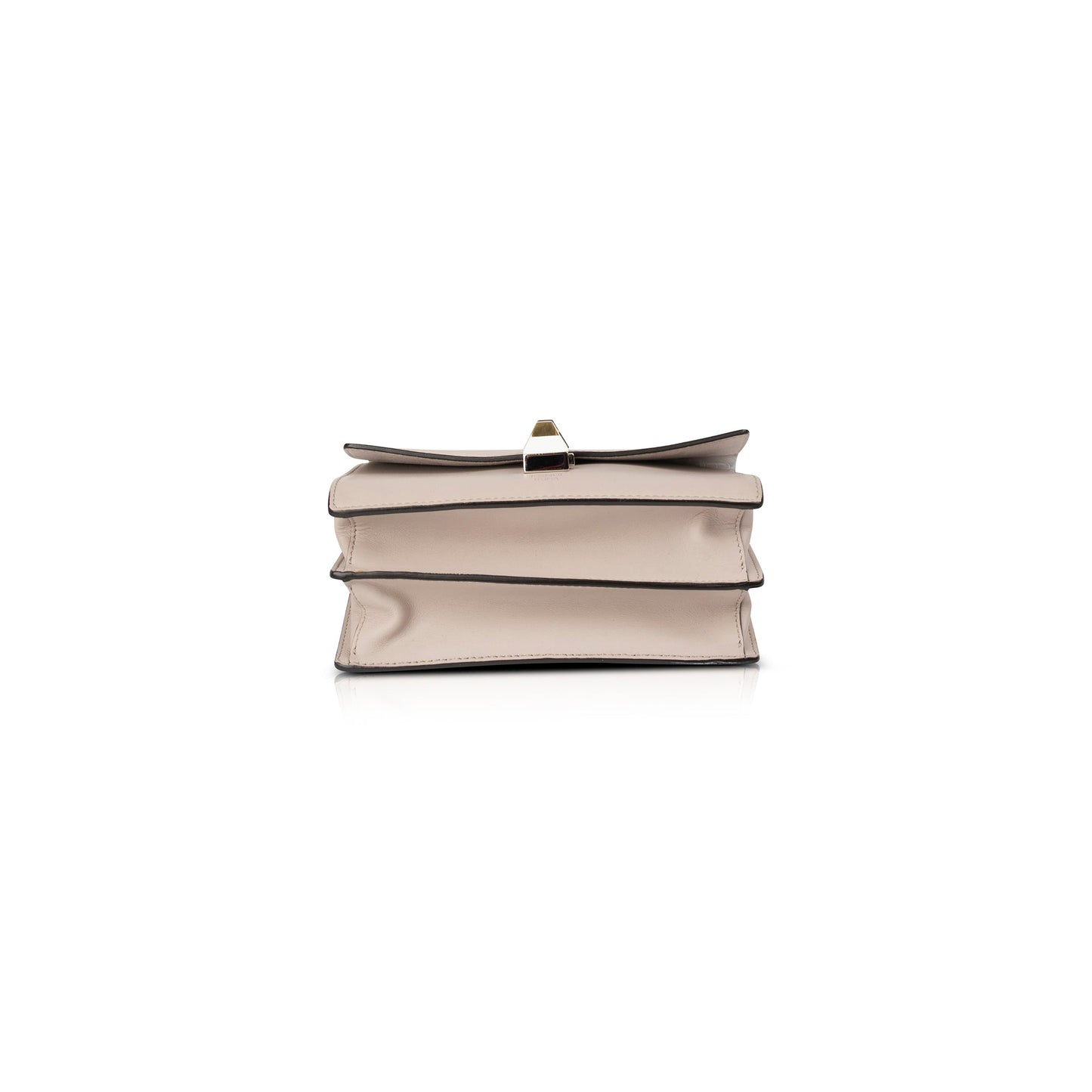 Fendi Small Kan I Leather Chain Shoulder Bag