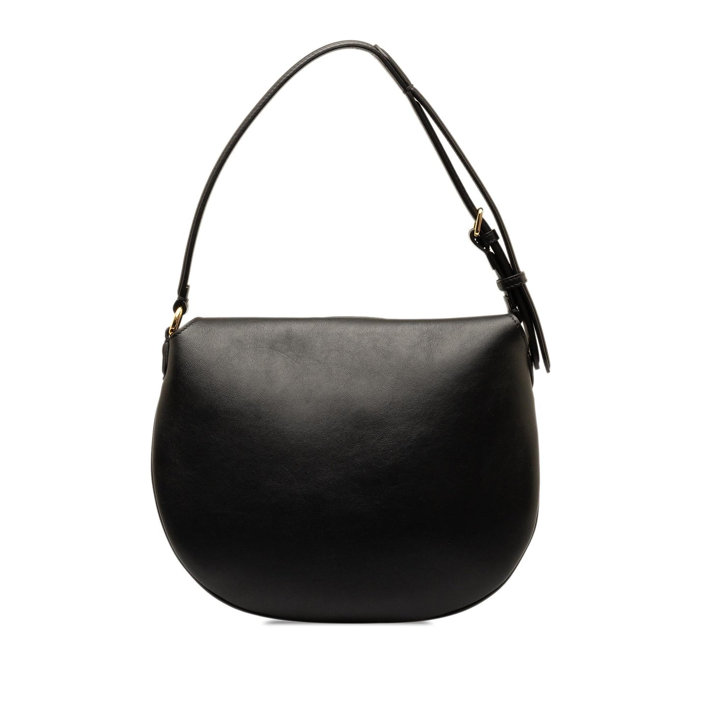 Luxury FendiSmall Leather Croissant Hobo (SHG-DNdErr)