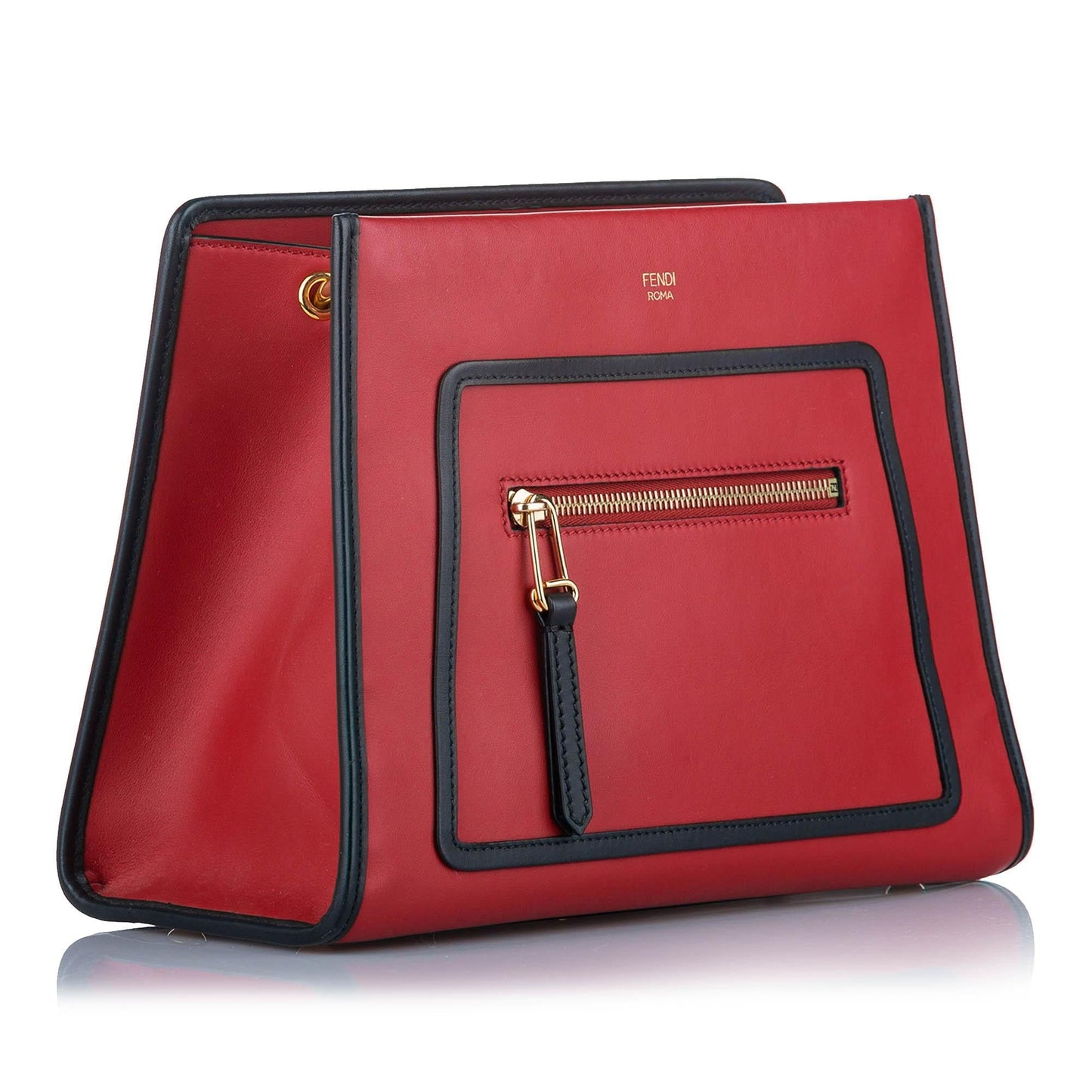 Luxury FendiSmall Runaway Leather Satchel (SHG-RvEjnY)