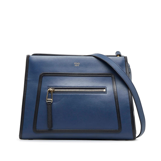 Luxury FendiSmall Runaway Leather Satchel (SHG-WOz1bd)