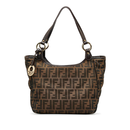 Luxury FendiSmall Zucca Chef Tote Bag (SHG-mTSrpz)