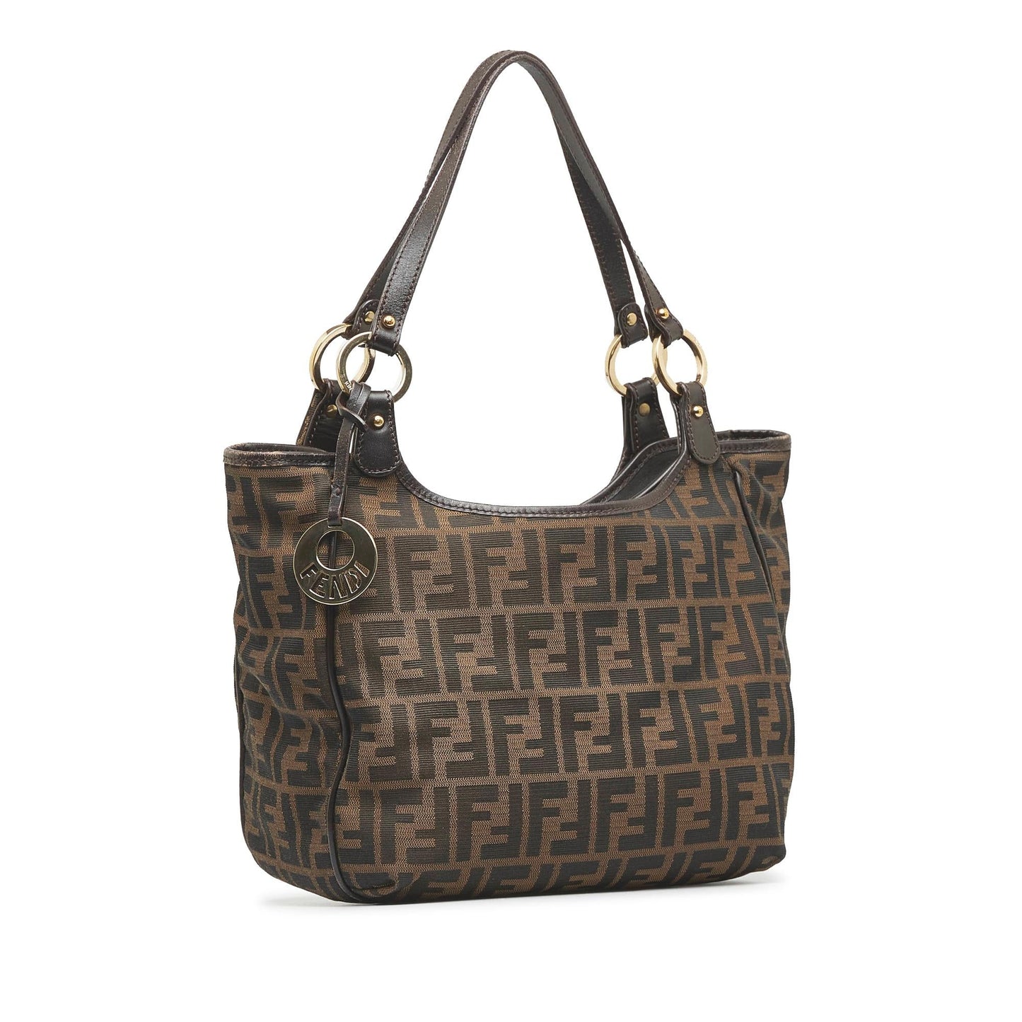 Luxury FendiSmall Zucca Chef Tote Bag (SHG-mTSrpz)