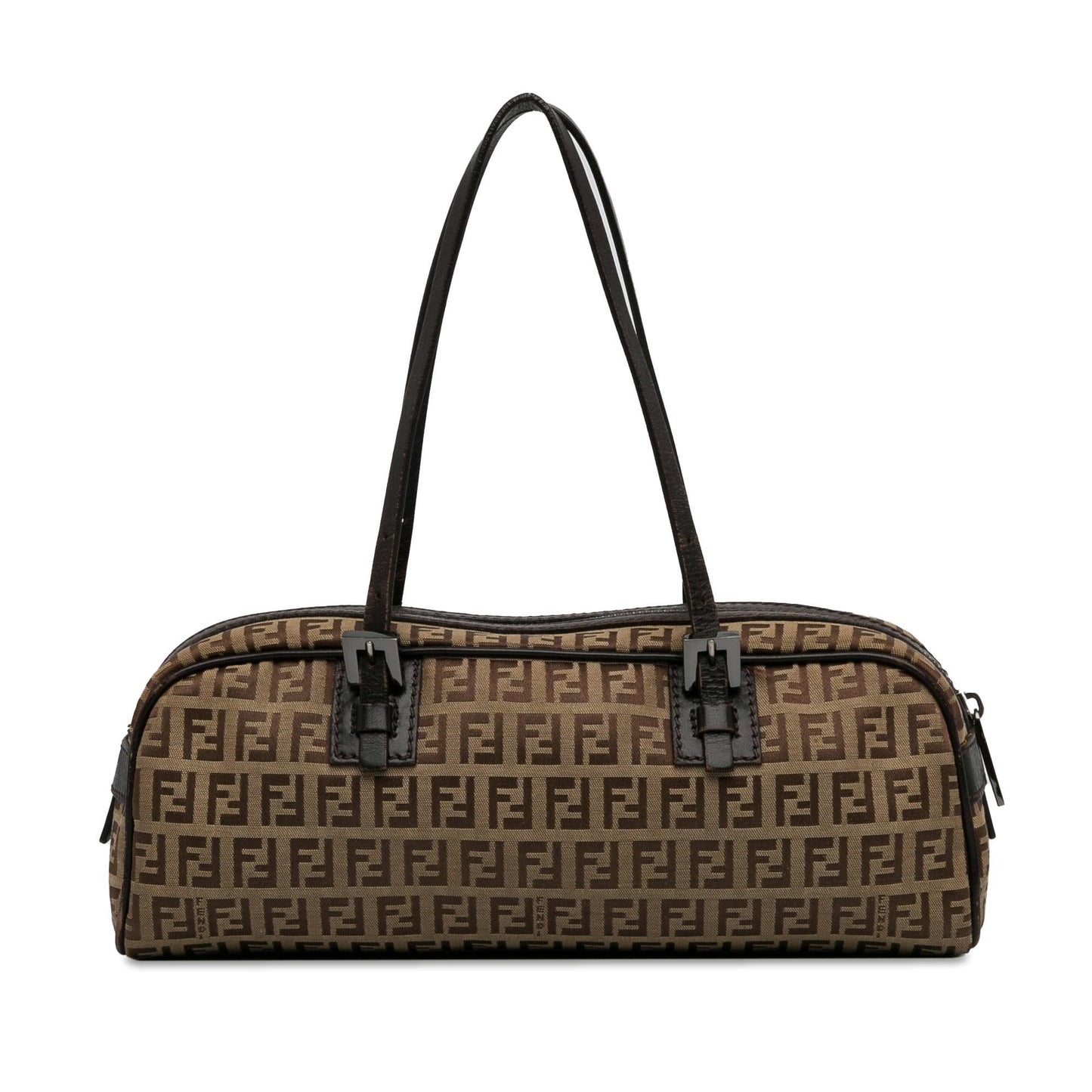 Luxury FendiSmall Zucchino Canvas Handbag (SHG-fba6xB)
