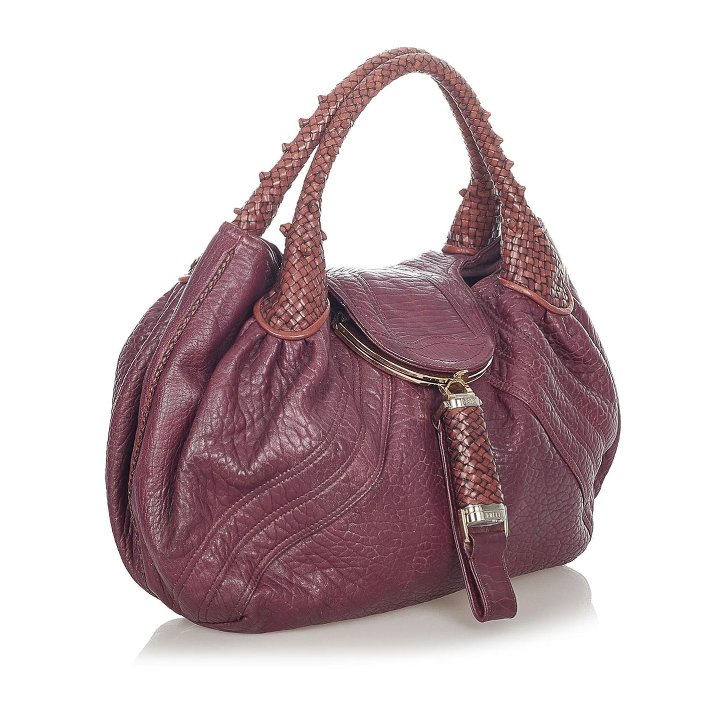 Luxury FendiSpy Leather Handbag (SHG-23761)