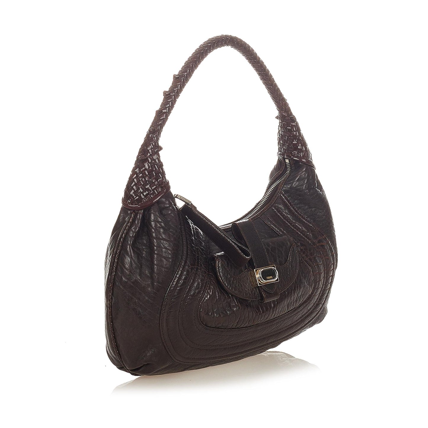 Luxury FendiSpy Leather Handbag (SHG-26184)