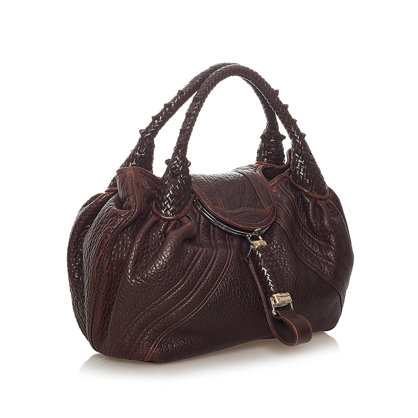 Luxury FendiSpy Leather Handbag (SHG-27415)