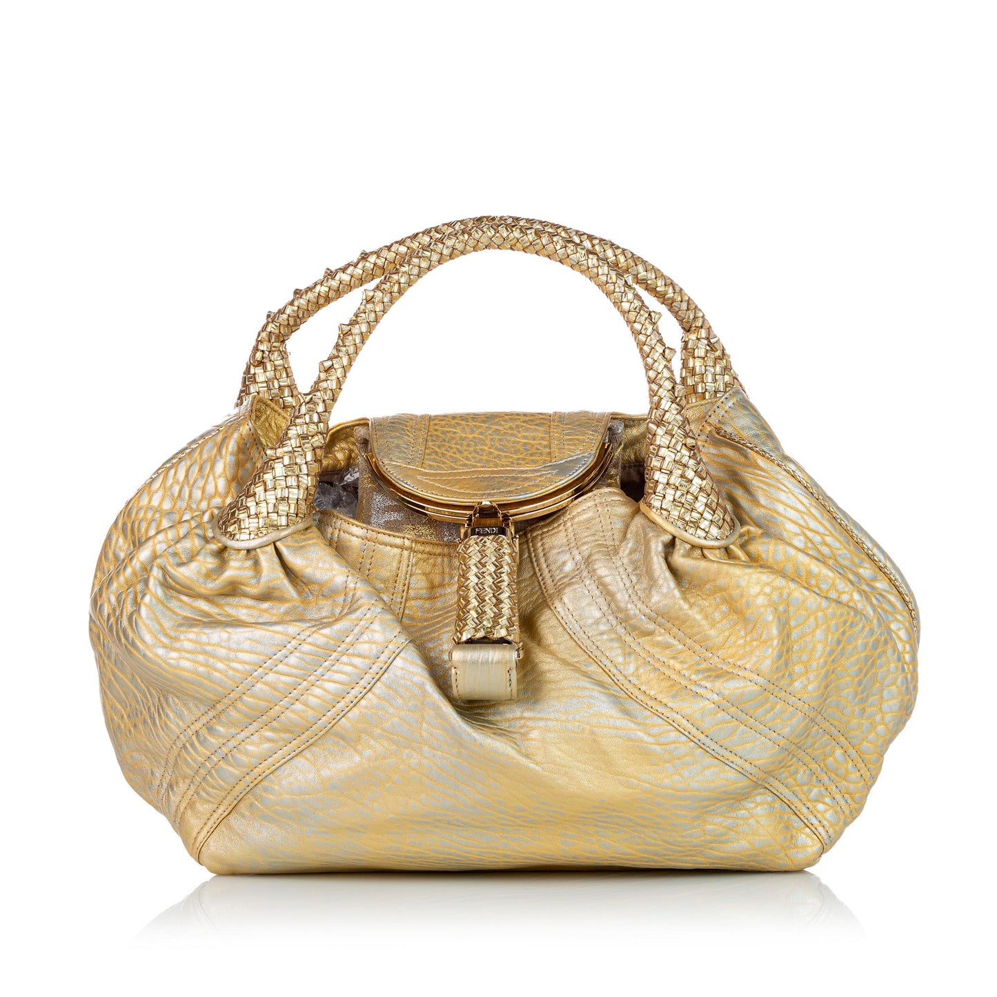 Luxury FendiSpy Leather Handbag (SHG-27924)