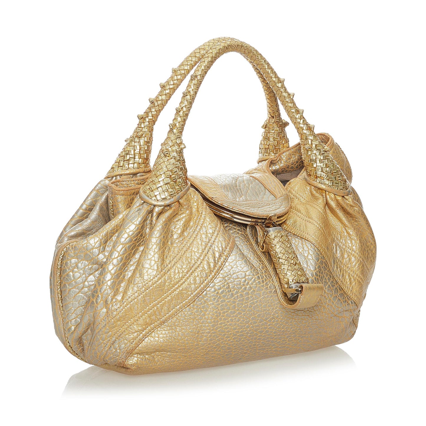Luxury FendiSpy Leather Handbag (SHG-28117)