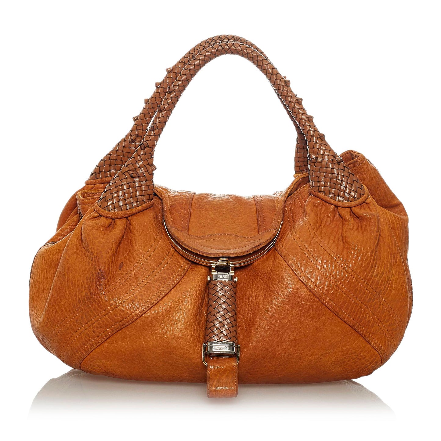 Luxury FendiSpy Leather Handbag (SHG-28502)