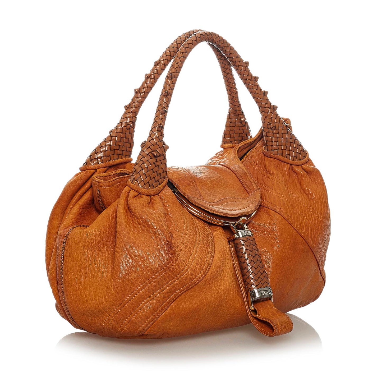 Luxury FendiSpy Leather Handbag (SHG-28502)