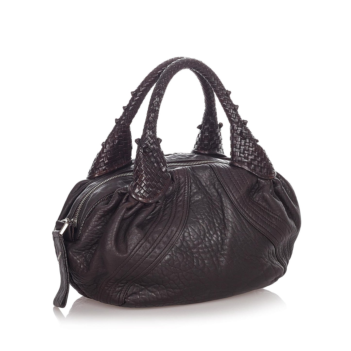 Luxury FendiSpy Leather Handbag (SHG-31647)
