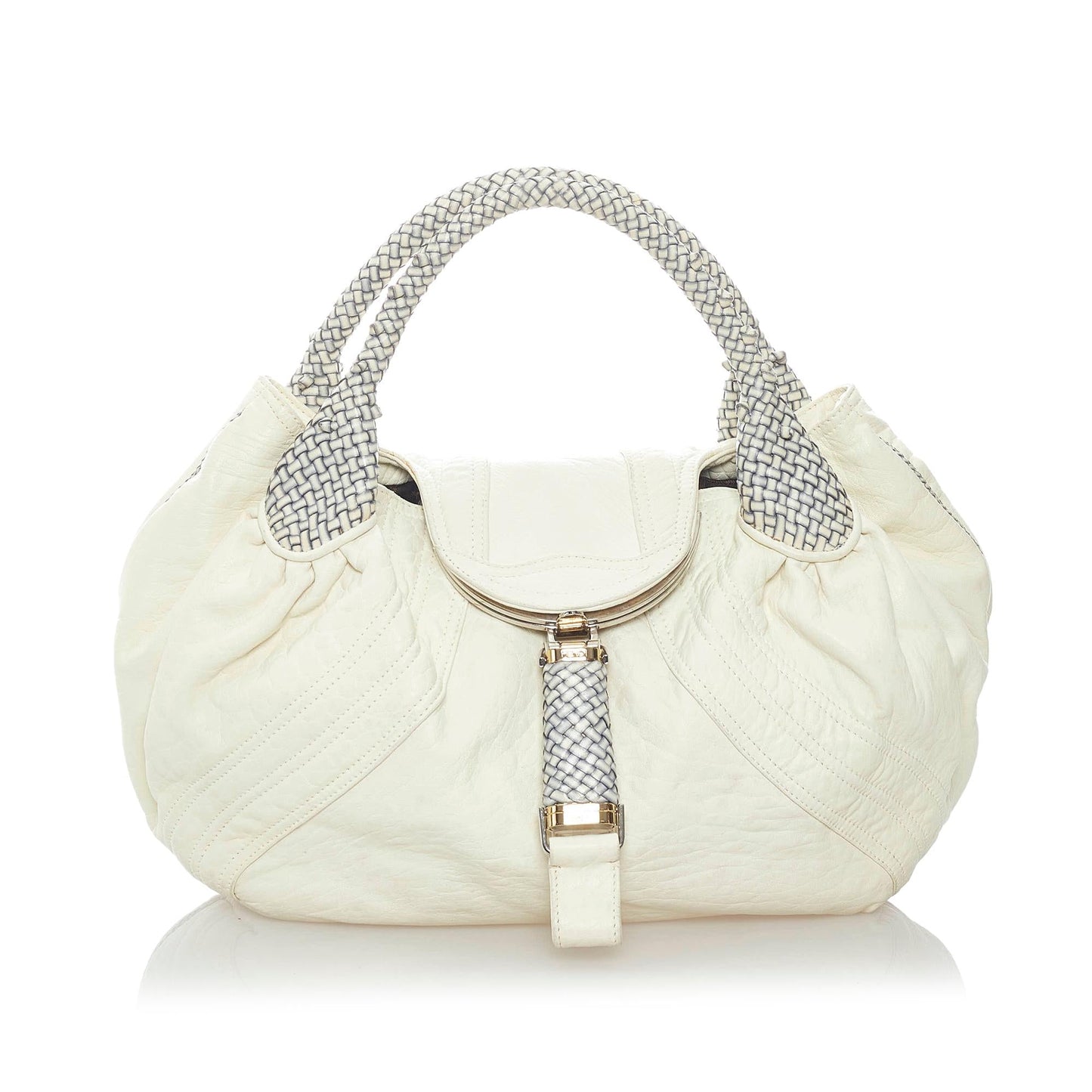 Luxury FendiSpy Leather Handbag (SHG-31889)