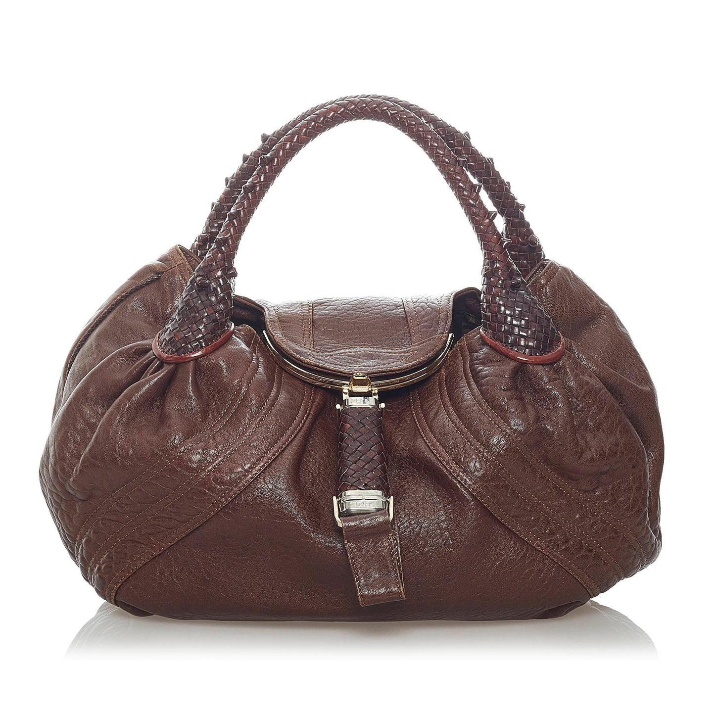 Luxury FendiSpy Leather Handbag (SHG-33435)