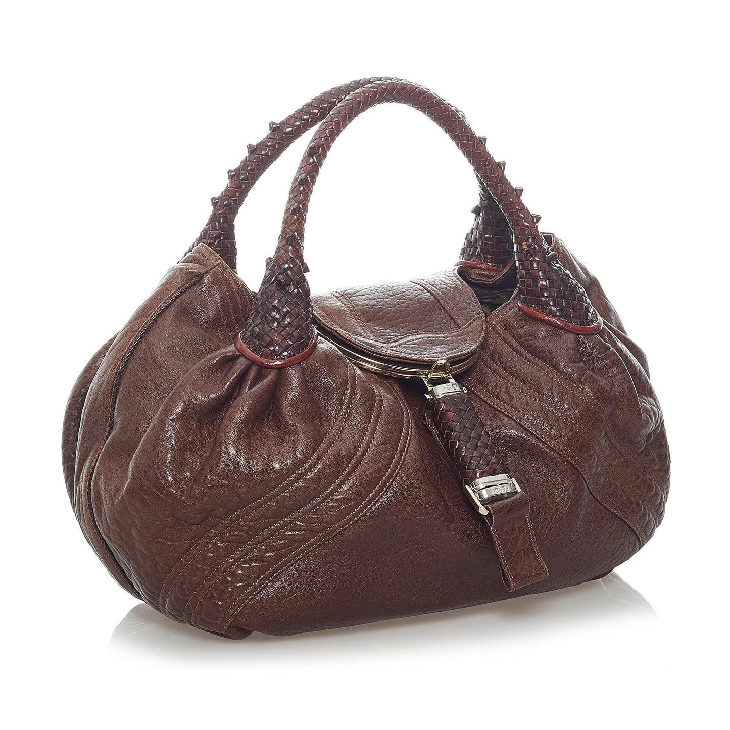 Luxury FendiSpy Leather Handbag (SHG-33435)